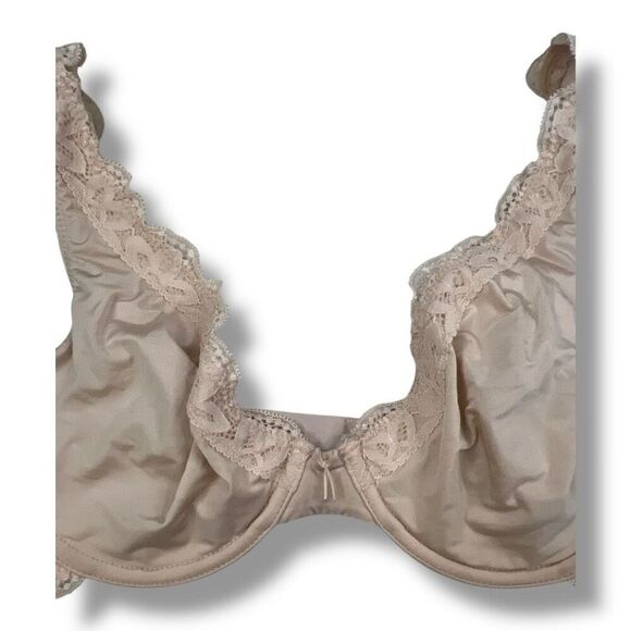 Aerie Lace Underwire Light Pink Bra 34D - Picture 3 of 6